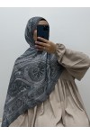 Hijab à motif mat Hijab à motif mat