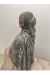 Hijab à motif mat Hijab à motif mat