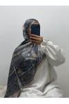 Hijab à motifs satiné Hijab à motifs satiné